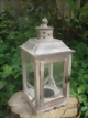 Landhausstil Shabby Chic Holz Windlicht Laterne