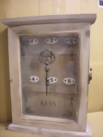 Naturholz Landhausstil Shabby Chic Schl�sselkasten - SCHLUESSELSCHRANK