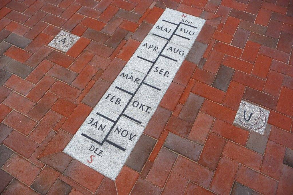 Sonnenuhr Detail Sonnenuhr Detail